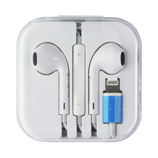 Smarter Wired 8-Pin Headphones - White