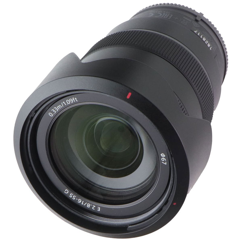 Sony Alpha E 16-55mm F2.8 G Standard Zoom APS-C Lens - Black (SEL1655G)