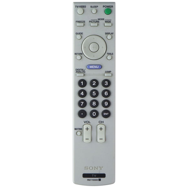 Sony OEM TV Remote Control (RM-YD005) for Sony Bravia LCD HDTVs - Gray
