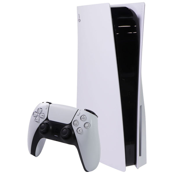 Sony Playstation 5 Disc Edition 825GB Console & Controller - White (CFI-1015A)