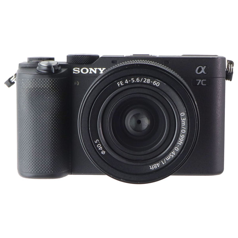 Sony Alpha 7C Full-Frame Compact Mirrorless Camera Kit - Black (ILCE7CL)