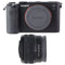Sony Alpha 7C Full-Frame Compact Mirrorless Camera Kit - Black (ILCE7CL)