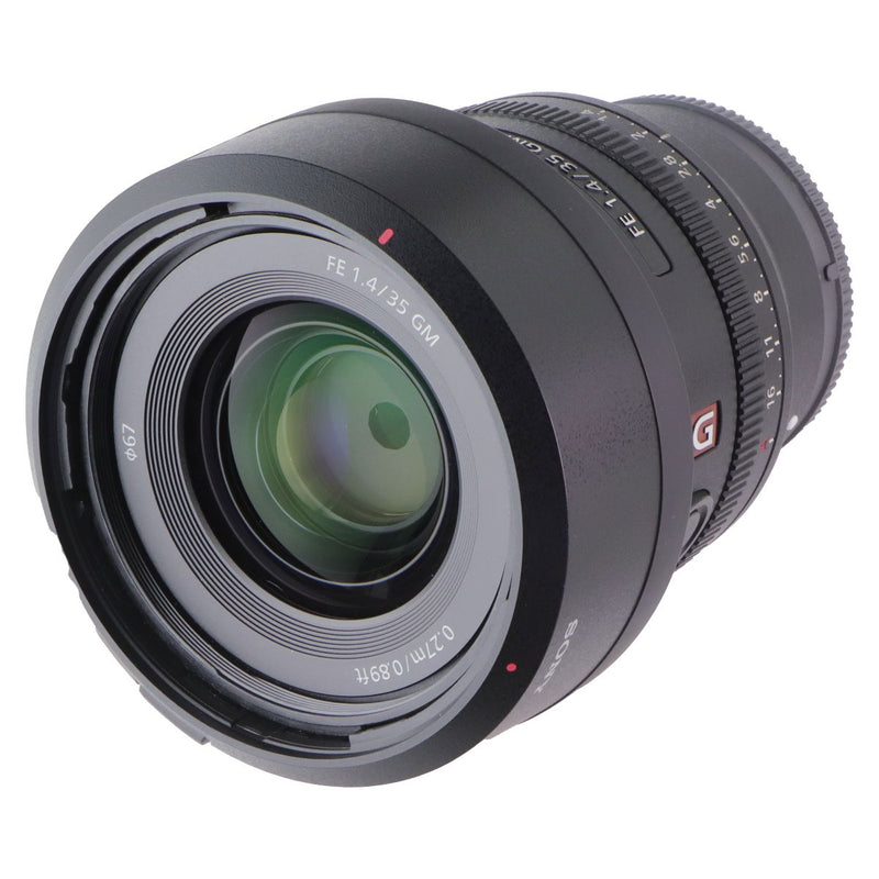 Sony FE 35mm F1.4 GM Full Frame G Master Lens - Black (SEL35F14GM)