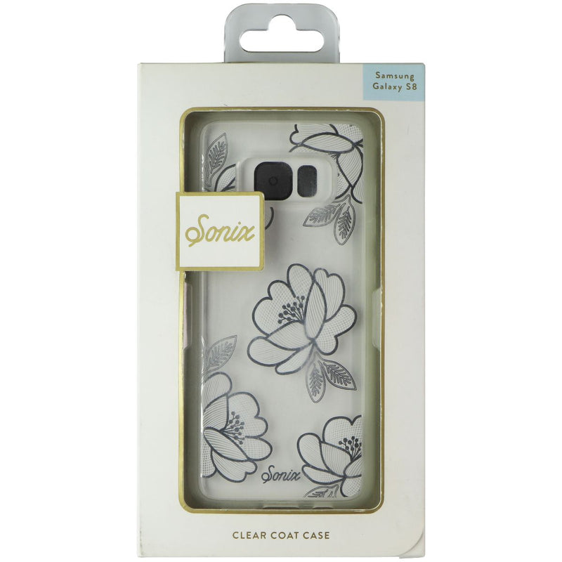 Sonix Clear Coat Hard Case for Samsung Galaxy S8 - Clear/Silver Floral
