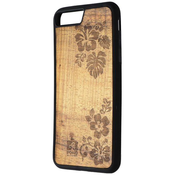 Sonix Wood Case for Apple iPhone 7 Plus - Hawaiian Koa Wood/Flowers