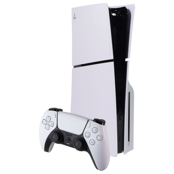 Sony PlayStation 5 Slim PS5 Disc Edition Console & Controller - White (CFI-2015)