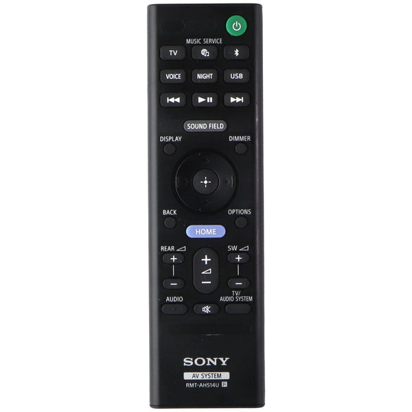 Sony OEM Remote Control (RMT-AH514U) for Select Sony TVs - Black