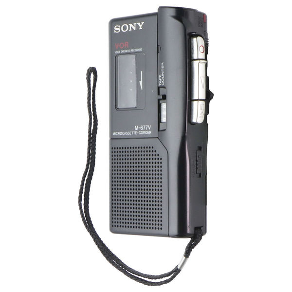 Sony M-677V Handheld Micro Cassette-Corder - Black