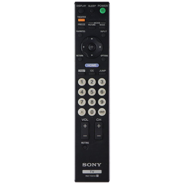Sony TV Remote Control (RM-YD014) - Black