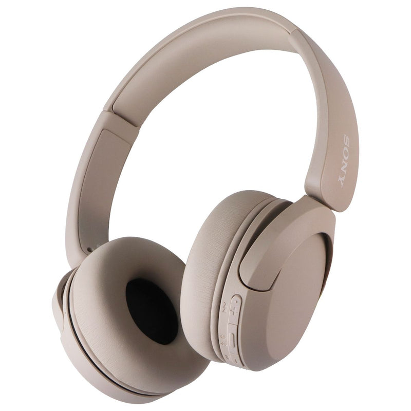 Sony WH-CH520 Wireless Headphones Bluetooth On-Ear Headset - Cappuccino