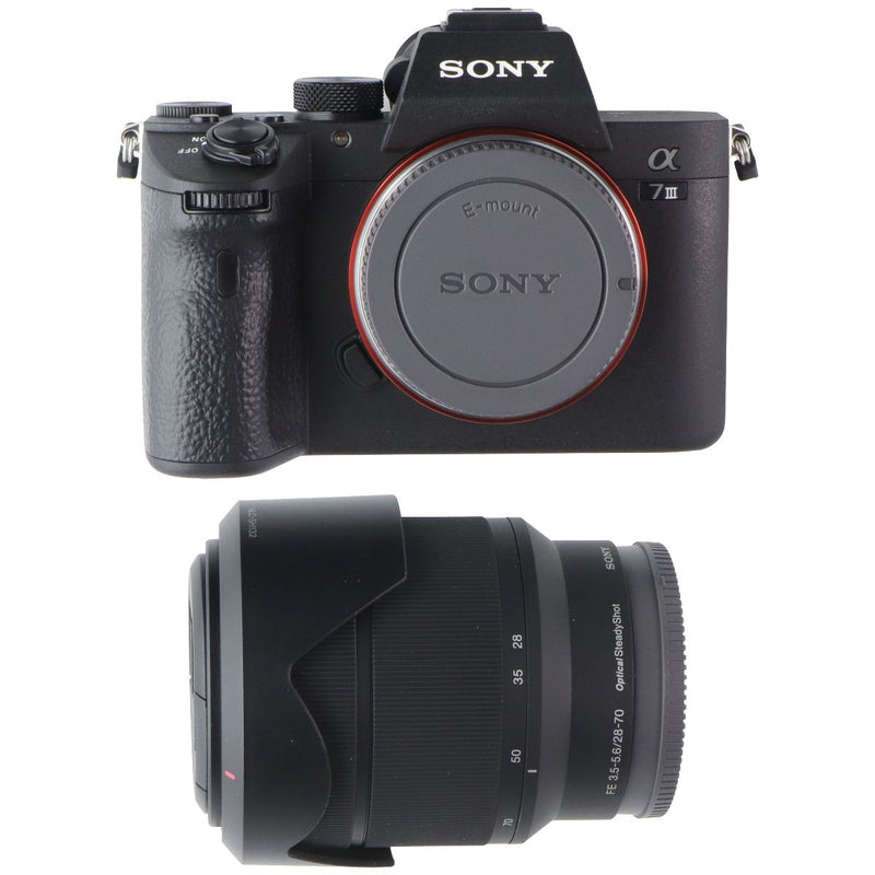 Sony a7 III Mirrorless Interchangeable-Lens Camera w/28-70mm Lens (ILCEM3K/B)