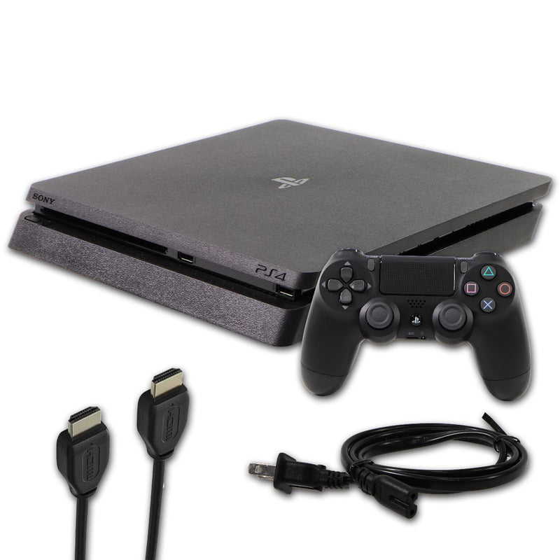 Sony PlayStation 4 Slim 1TB Console and Controller - Black (CUH-2015A)