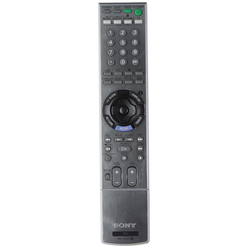 Sony (RM-YD009) Remote Control for Select Sony TVs - Silver