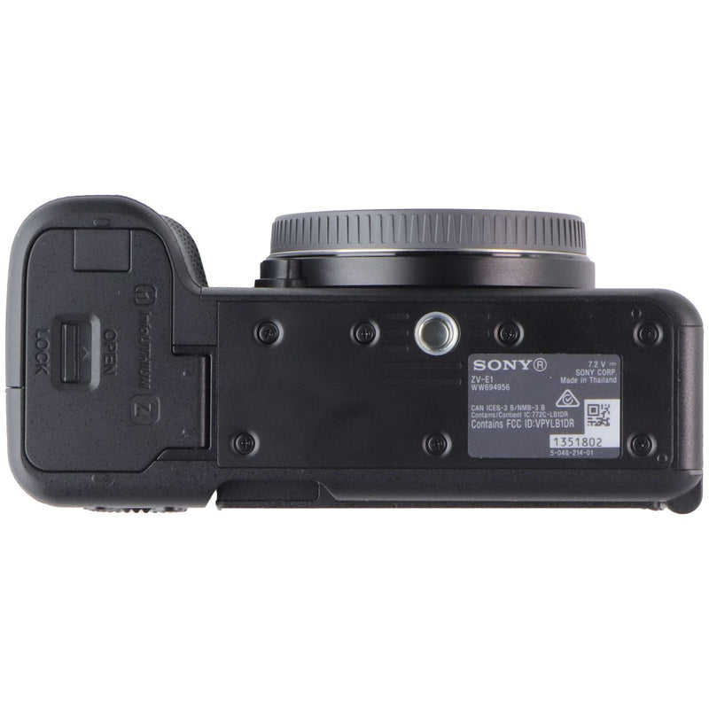 Sony Alpha ZV-E1 E-Mount 35mm Full-Frame Camera - BAD SD CARD READER