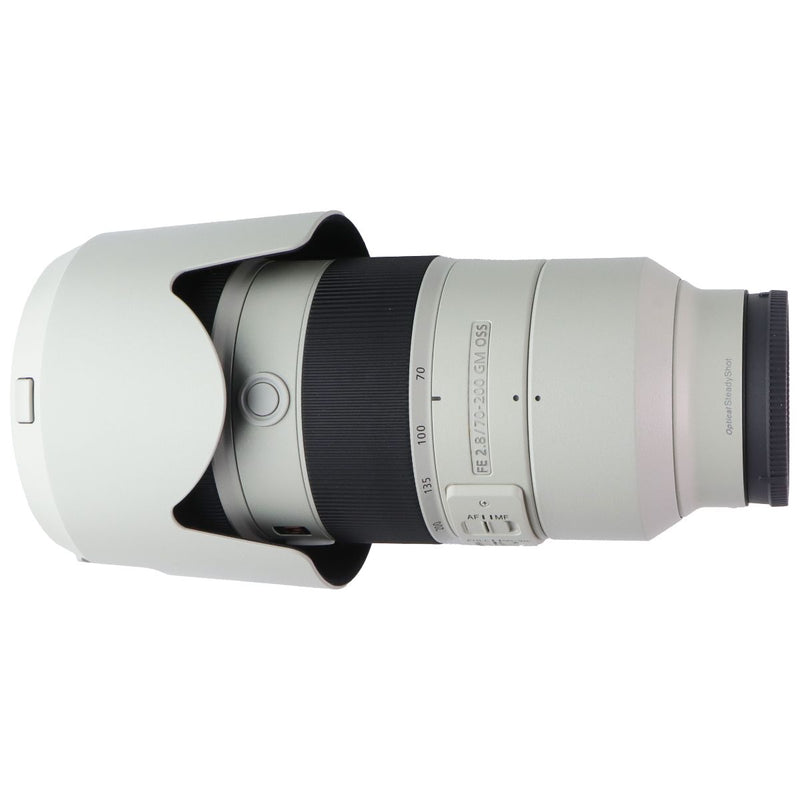Sony FE 70-200mm f/2.8 GM OSS Lens with Carry Pouch - White (SEL70200GM)