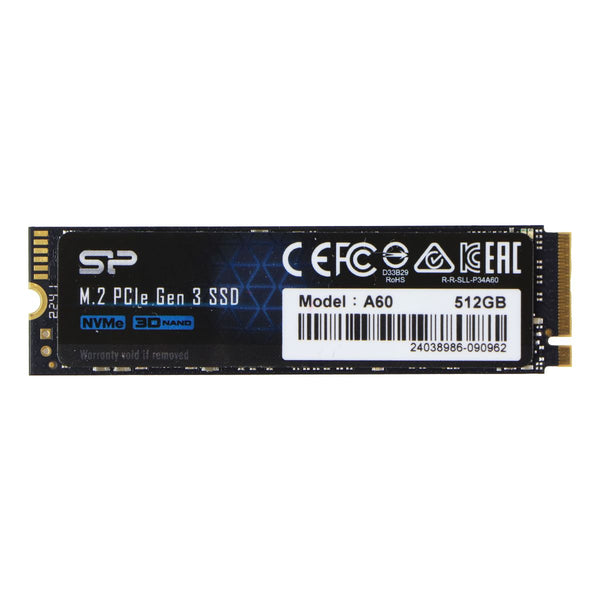 SP Silicon Power (512GB) A60 M.2 PCIe Gen 3 SSD (SP001TBP34A60M28)