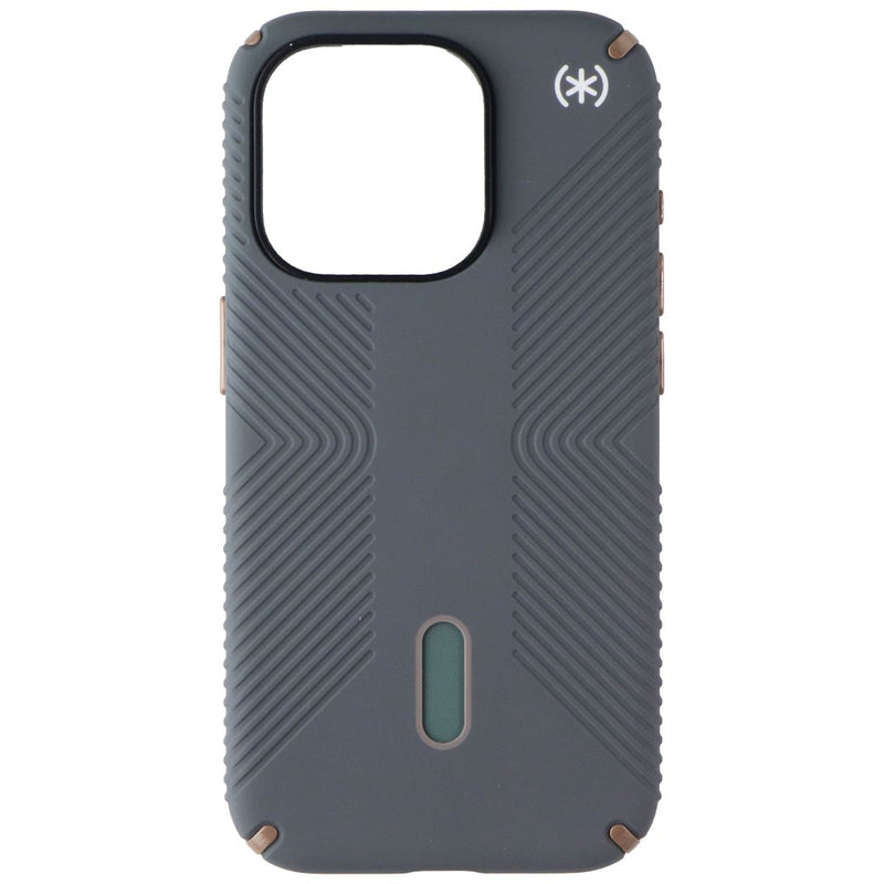 Speck Presidio2 Grip Case for MagSafe Apple iPhone 15 Pro - Charcoal Gray