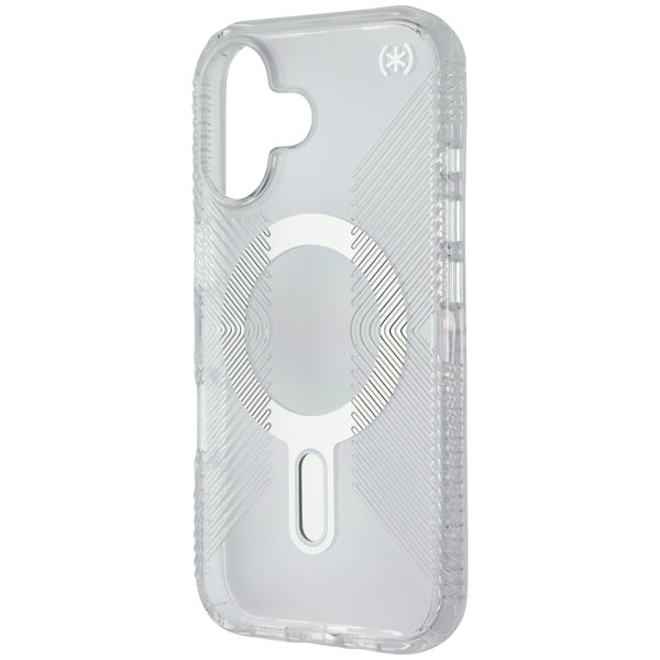 Speck Presidio Grip Case w/ ClickLock for MagSafe for Apple iPhone 16 - Clear