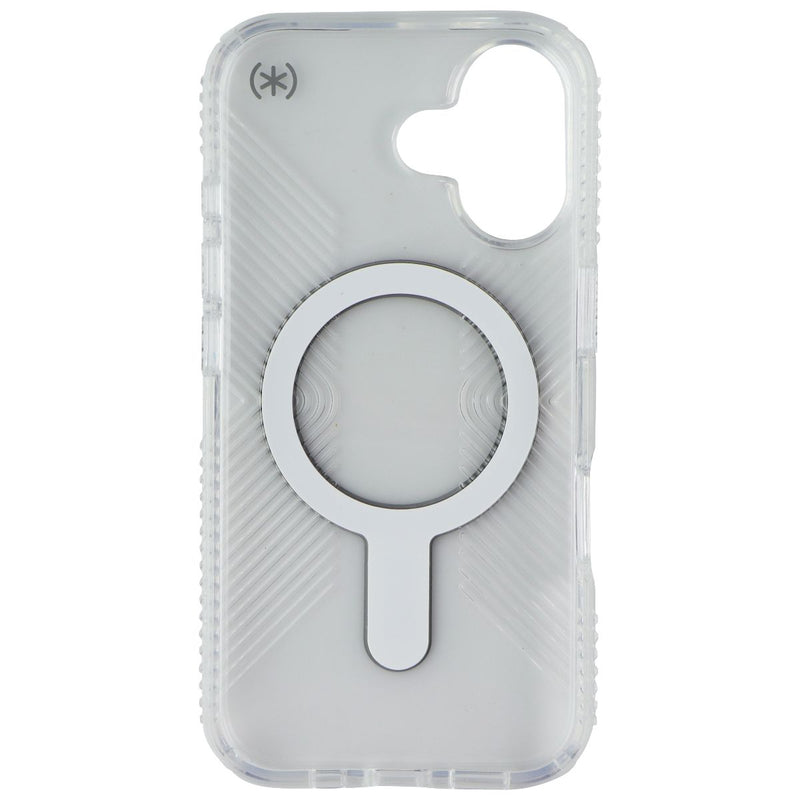 Speck Presidio Grip Case w/ ClickLock for MagSafe for Apple iPhone 16 - Clear