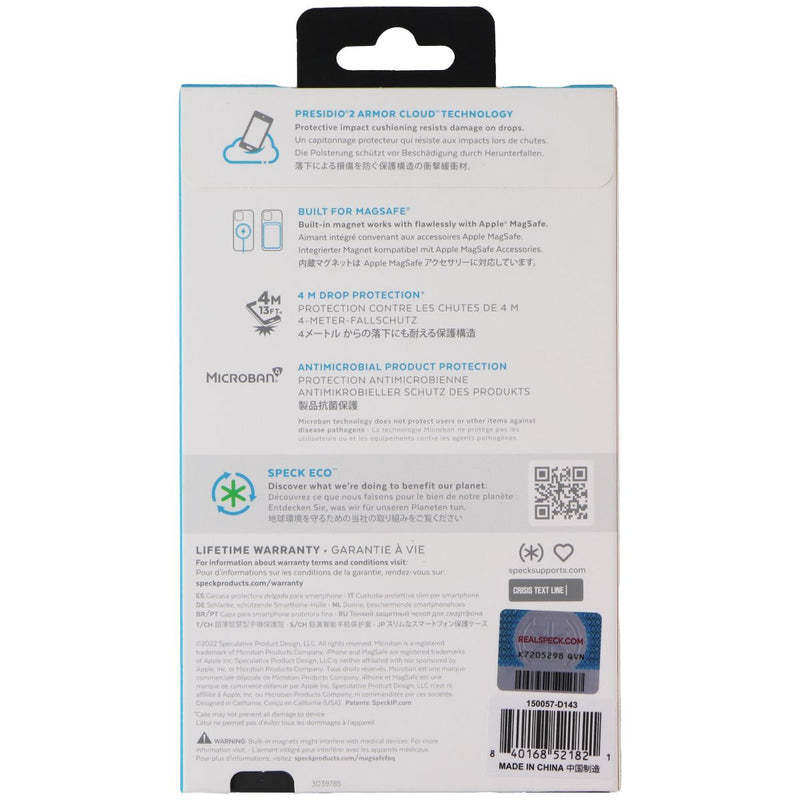 Speck Presidio2 Pro for MagSafe for Apple iPhone 14 - Black / White