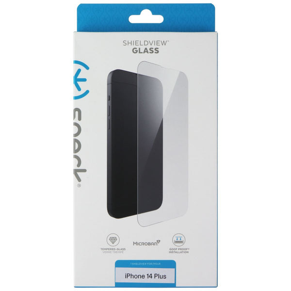 Speck ShieldView Glass Screen Protector for Apple iPhone 14 Plus - Clear