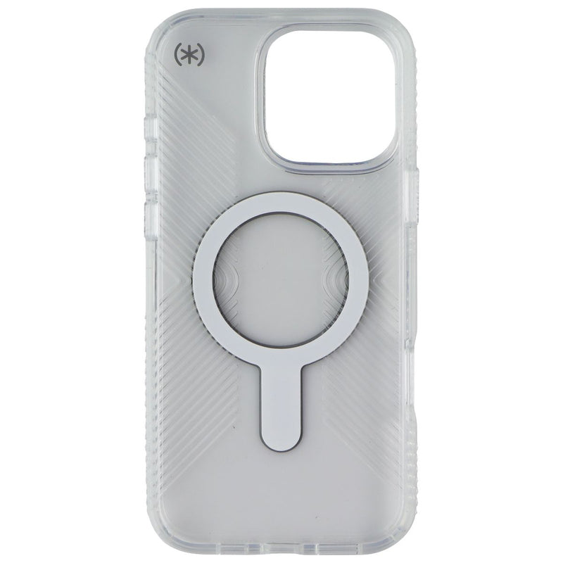 Speck Presidio2 Grip for MagSafe for Apple iPhone 16 Pro Max - Clear / Chrome