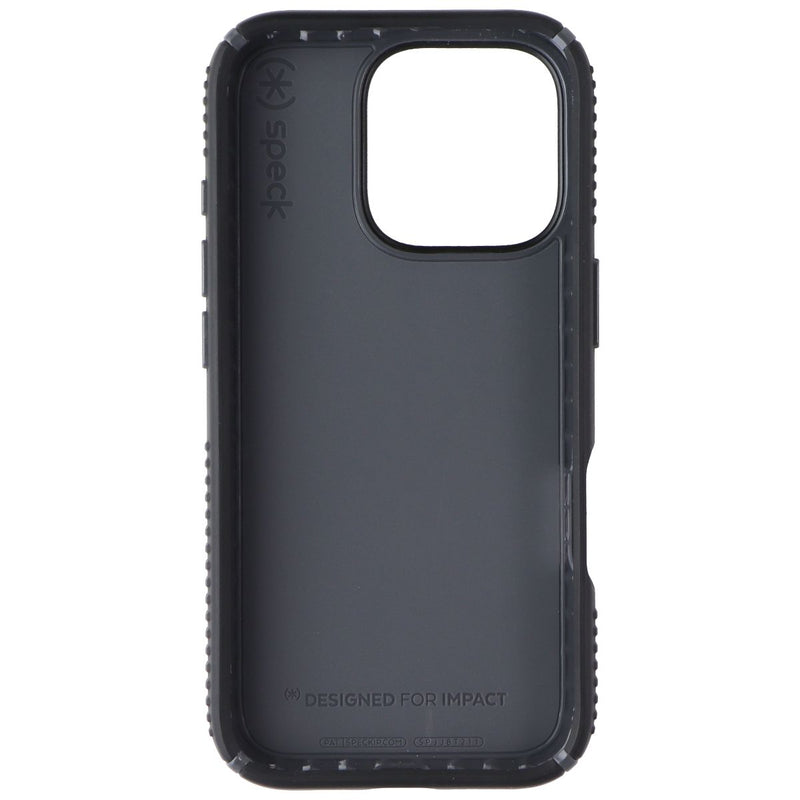 Speck Grip Series Case for Apple iPhone 16 Pro - Black/Slate Gray