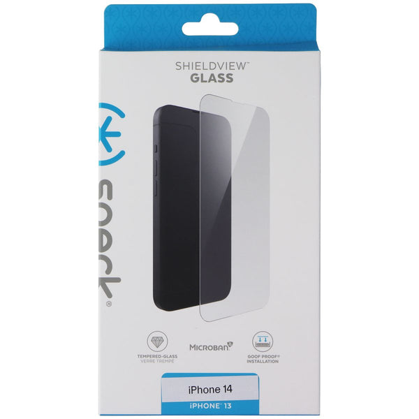 Speck ShieldView Glass Screen Protector for Apple iPhone 14 / iPhone 13 - Clear