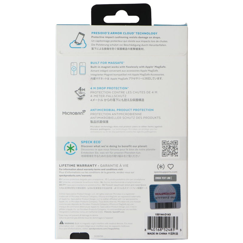 Speck Presidio2 Pro for MagSafe for Apple iPhone 14 Pro - Black / White