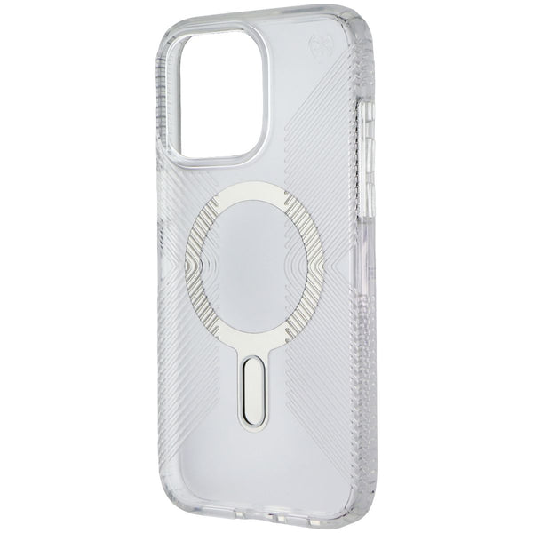 Speck Perfect-Clear Grip ClickLock Case for MagSafe for iPhone 15 Pro Max- Clear