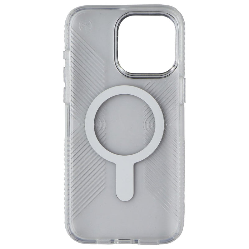 Speck Perfect-Clear Grip ClickLock Case for MagSafe for iPhone 15 Pro Max- Clear