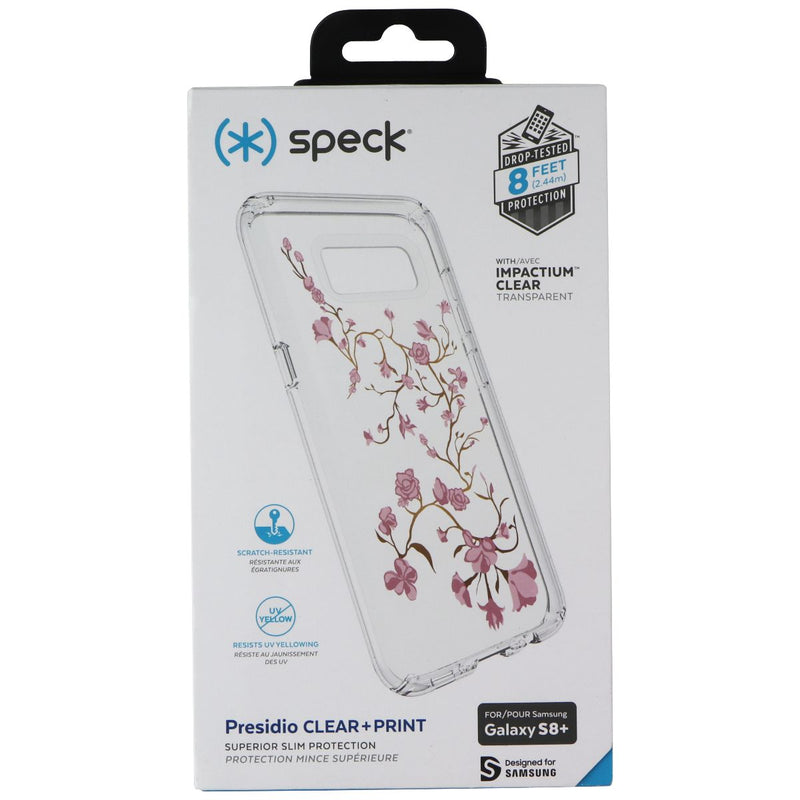 Speck Presidio CLEAR + PRINT Case for Samsung Galaxy (S8+) - Garden Blossoms