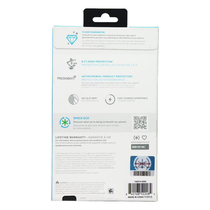 Speck Gemshell Grip Case for Apple iPhone 14/13 - Clear