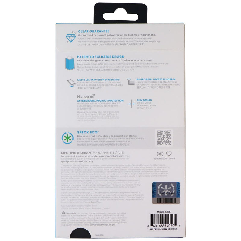 Speck Presidio Perfect Clear Fold Case for Samsung Galaxy Z Fold6 - Clear