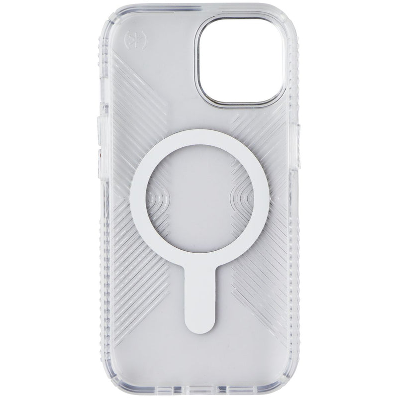 Speck Perfect-Clear Grip ClickLock Case for MagSafe for iPhone 15/14/13 - Clear