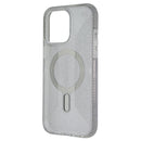 Speck Lux Grip ClickLock MagSafe Case iPhone 15 Pro Max - Platinum Glitter