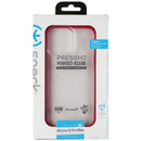 Speck Presidio Perfect-Clear Case for Apple iPhone 13 Pro Max - Red / Clear