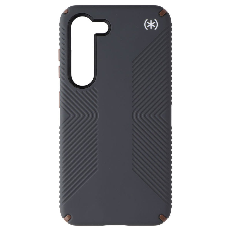 Speck Presidio 2 Grip Case for Samsung Galaxy S23 - Charcoal / Bronze