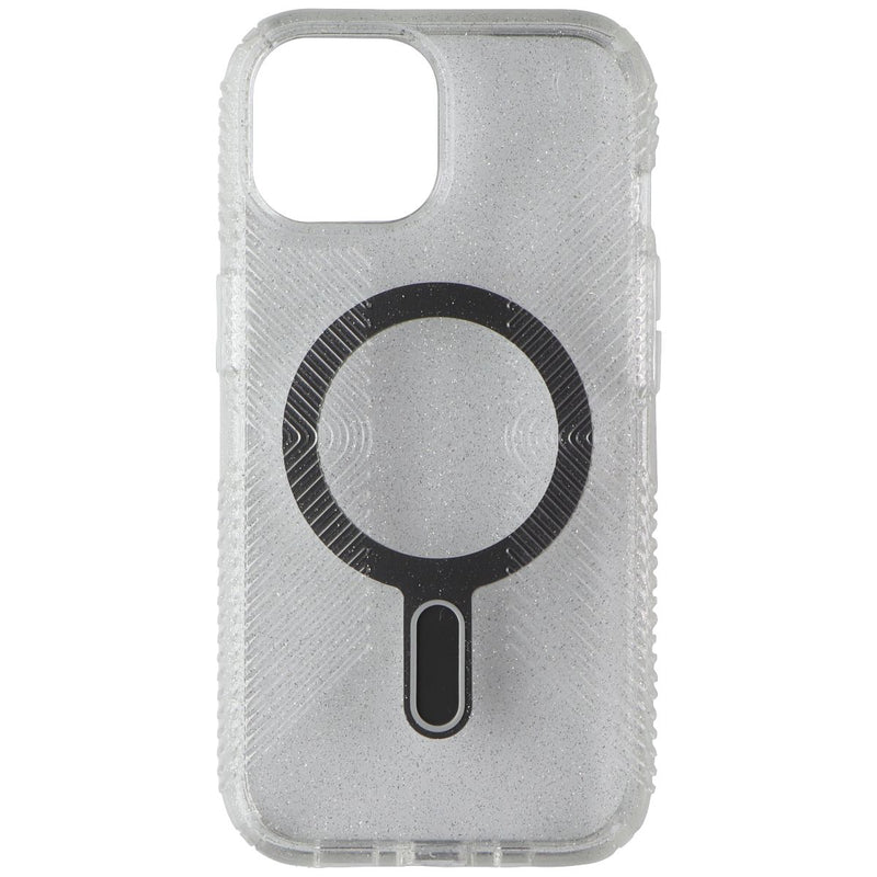 Speck Presidio Lux Grip for MagSafe for iPhone 15/14/13 - Clear Glitter