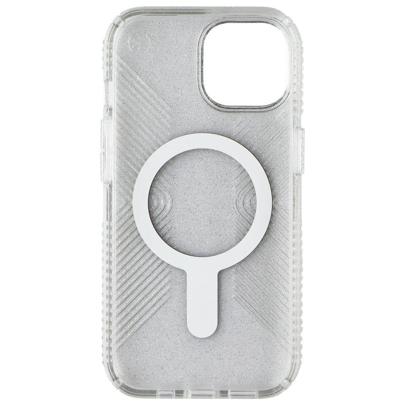 Speck Presidio Lux Grip for MagSafe for iPhone 15/14/13 - Clear Glitter