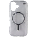 Speck Presidio Perfect-Clear Grip Case for MagSafe for Apple iPhone 16 - Clear