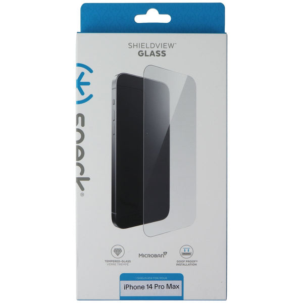 Speck ShieldView Glass Screen Protector for Apple iPhone 14 Pro Max - Clear