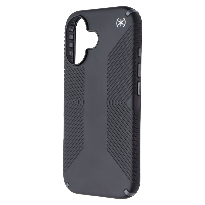 Speck Presidio2 Grip Case for Apple iPhone 16 - Black/Slate Gray