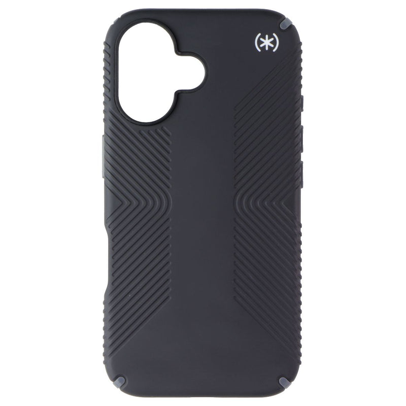 Speck Presidio2 Grip Case for Apple iPhone 16 - Black/Slate Gray