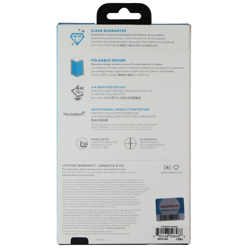 Speck Presidio Perfect-Clear Case for Samsung Galaxy Z Fold3 5G - Clear