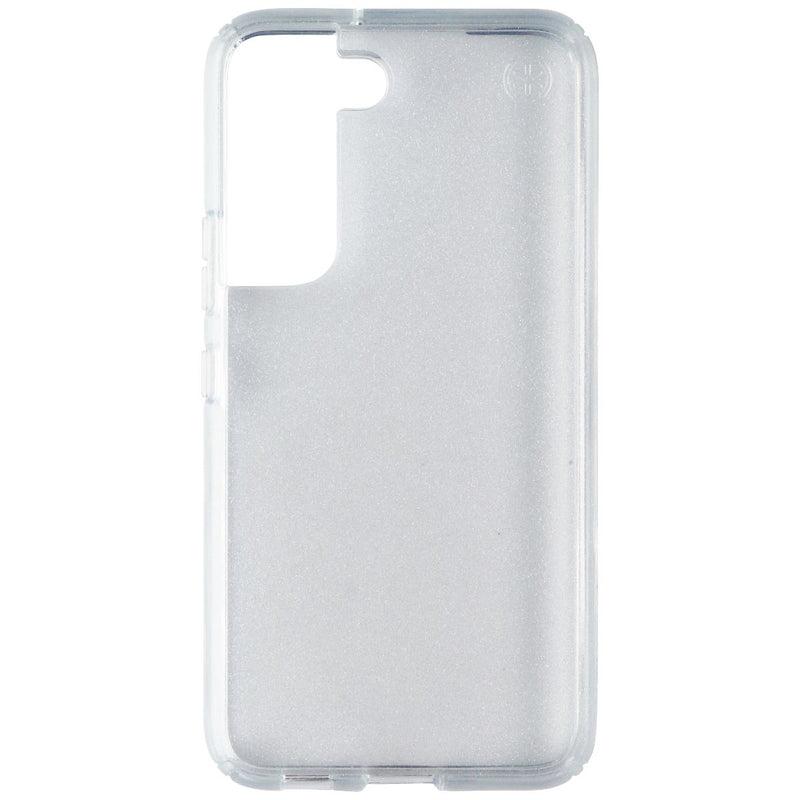 Speck Presidio Perfect-Clear Case for Samsung Galaxy S22 - Platinum Glitter