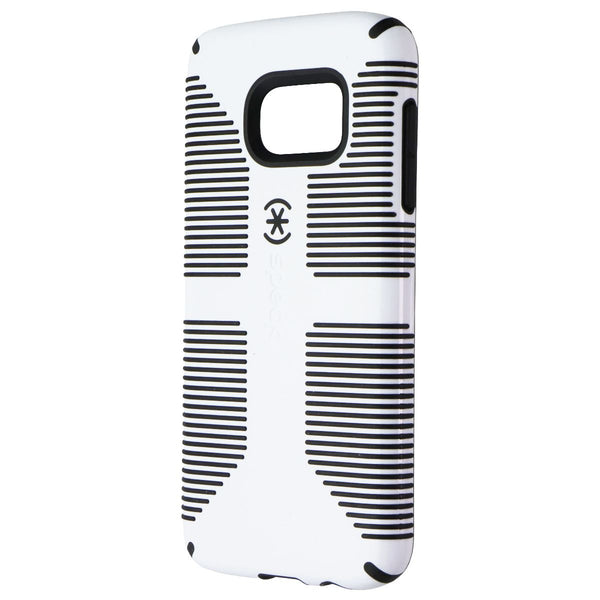 Speck CandyShell Grip Series Case Cover for Samsung Galaxy S7 - White / Black