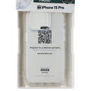 ITSKINS Spectrum_R // Mood Series Case for Apple iPhone 15 Pro - Clear / Purple