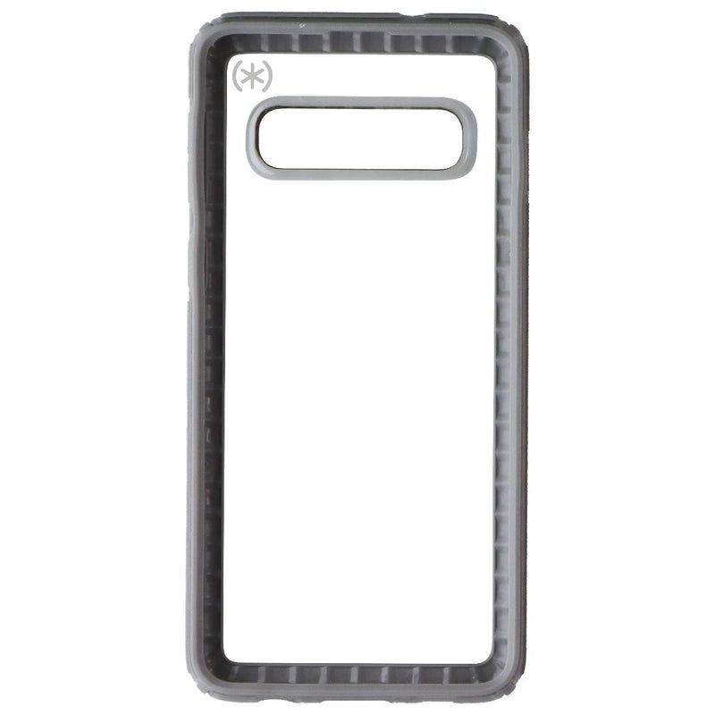 Speck Presidio V-Grip Series Case for Samsung Galaxy S10 - Clear / Gray
