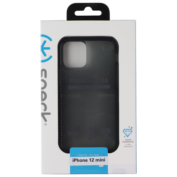 Speck Presidio Perfect Clear Case with Grips for Apple iPhone 12 Mini - Black